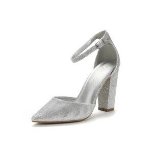 New DREAM PAIRS Women's Coco Mid Heel Pump Shoes size 9